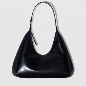 By Far AMBER BEAR SEMI PATENT LEATHER